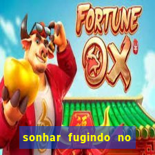 sonhar fugindo no jogo do bicho